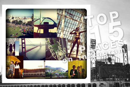 Top 15 Places on instagram