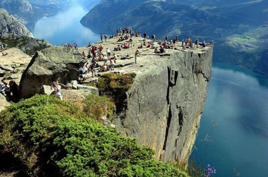 Pulpit Rock, Norway 26 แดนมหัศจรรย์ที่สุดในโลก