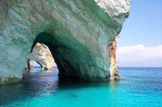 Blue Cave, Zakynthos Island, Greece
