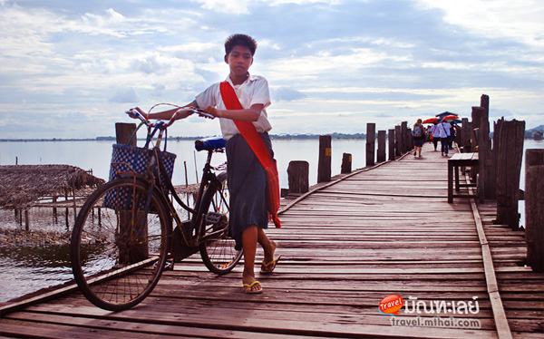 06สะพานไม้อูเบง-Bike