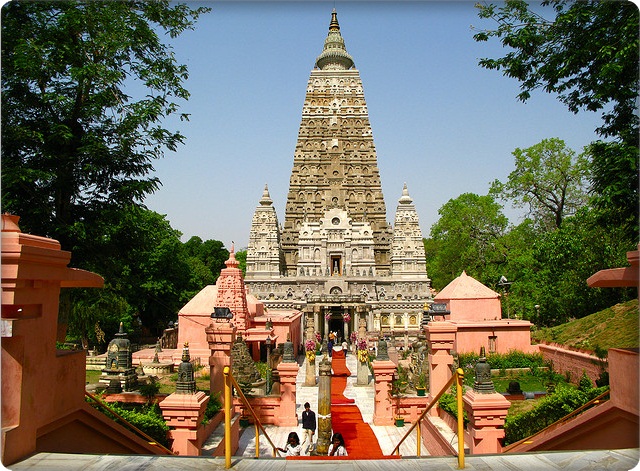 Mahabodhi Temple Bodh Gaya, Bihar india