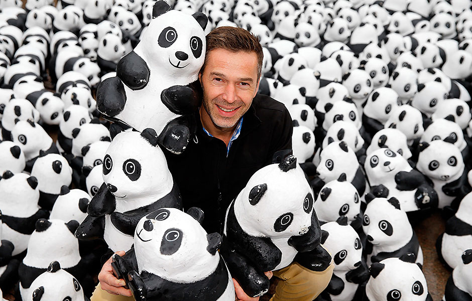 แพนด้าบุกฮ่องกง โปรโมทอนุรักษ์สัตว์ป่า