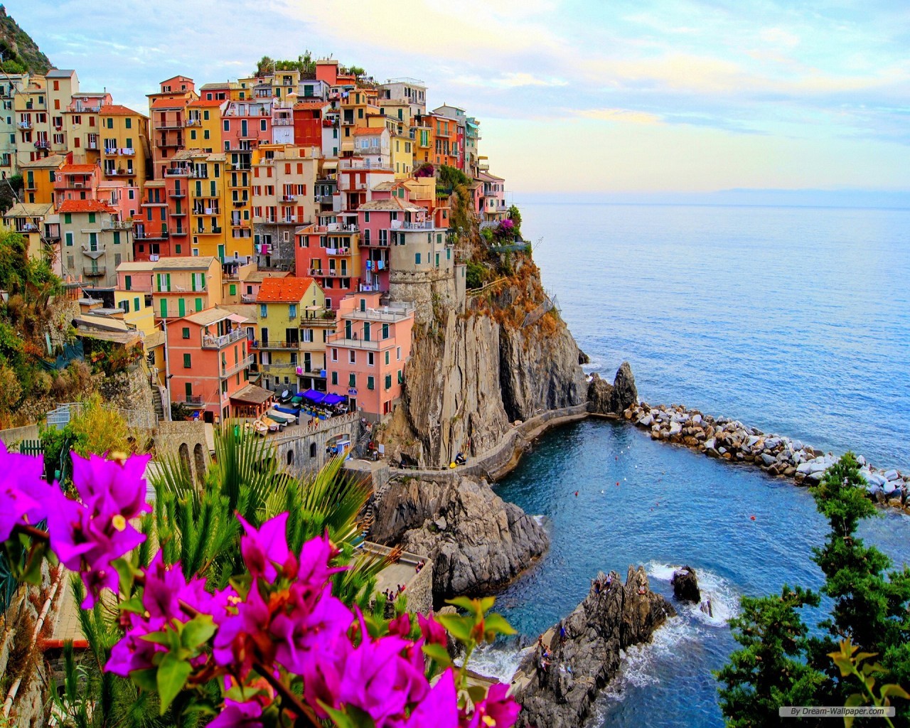 Cinque Terre UNESCO ภาพทิวทัศน์ ยูเนสโก รูปภาพท่องเที่ยว เที่ยวอิตาลี เมืองสวย
