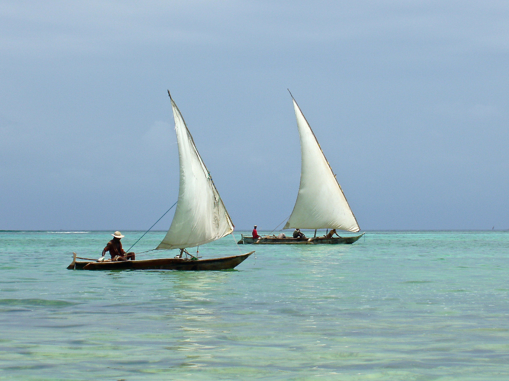 Dhow in Zanzibar Dhow in Zanzibar