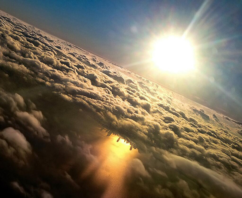 reflected-in-lake-from-an-airplane-by-mark-hersch