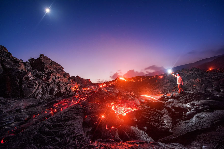 ธรรมชาติ ภาพถ่ายสถานที่ ภูเขาไฟ เที่ยวฮาวาย