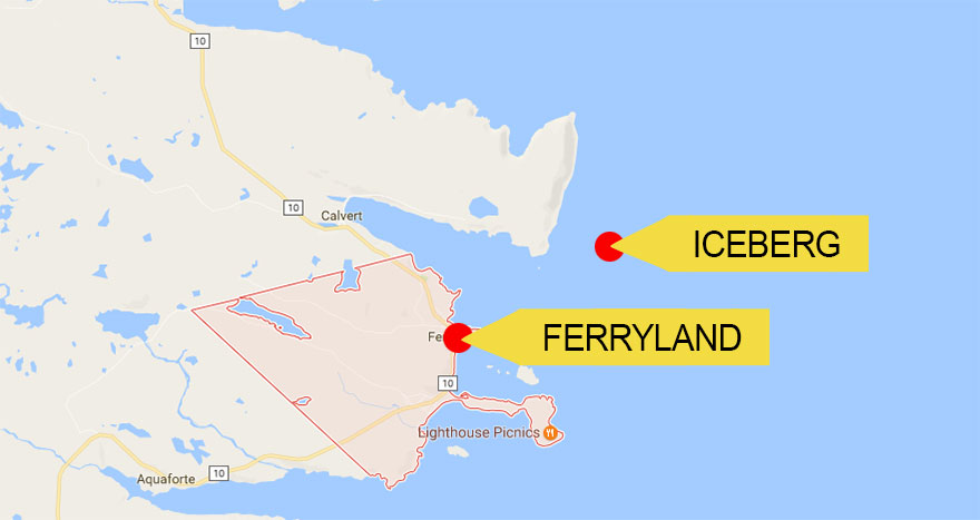 ก้อนน้ำแข็งขนาดมหึมา โผล่ชายฝั่งแคนาดา  ใหญ่กว่าที่จมเรือไททานิคซะอีก!