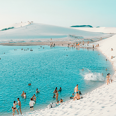 Desert Lagoons ทะเลสาบเขียวมรกต กลางทะเลทราย ในบราซิล!