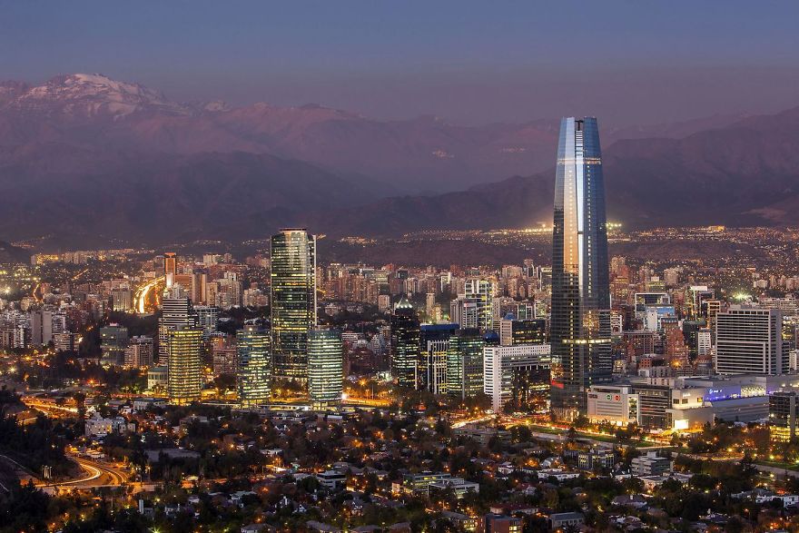 เมืองซานเตียโก (Santiago) ประเทศชิลี (Chile)