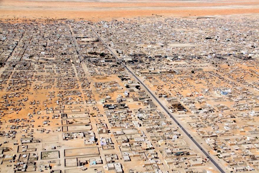เมืองนูอากชอต (Nouakchott) สาธารณรัฐอิสลามมอริเตเนีย (Mauritania)