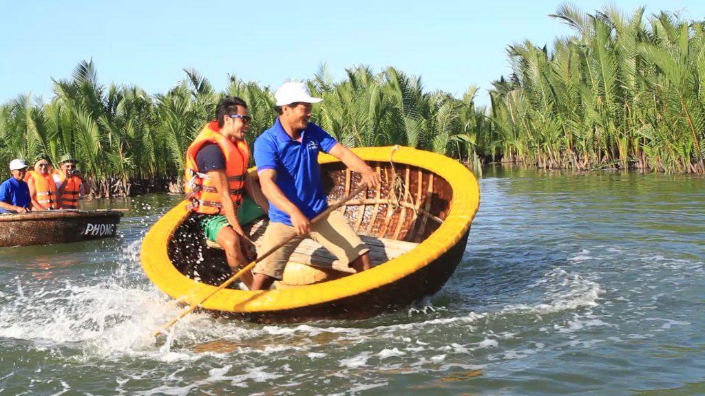 'เรือตะกร้า'(Bamboo basket boat) หนึ่งในลิสท์ที่ไม่ควรพลาดเมื่อไปเยือนฮอยอัน