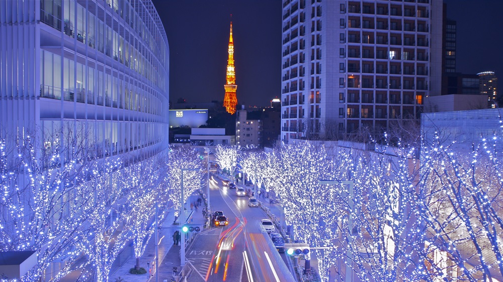 งานประดับไฟ ฤดูหนาว ที่เที่ยวญี่ปุ่น ที่เที่ยวโตเกียว เทศกาลหน้าหนาว เที่ยวญี่ปุ่น เที่ยวญี่ปุ่นหน้าหนาว