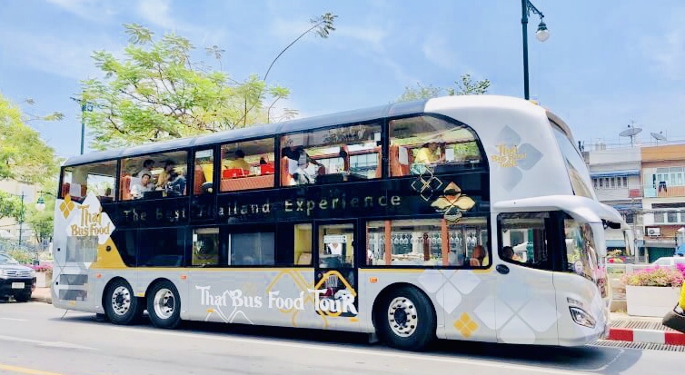 City Sightseeing Thai Bus Food Tour รถบัสสองชั้น เกาะรัตนโกสินทร์ เที่ยว เกาะรัตนโกสินทร์ เที่ยวกรุงเทพ