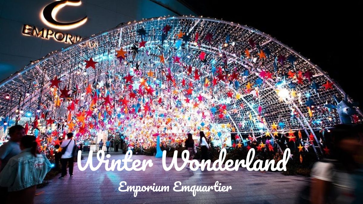 Emporium Emquartier ที่เที่ยวกรุงเทพ ที่เที่ยวถ่ายรูป ปีใหม่ ปีใหม่ 2020 ปีใหม่ 2563 เทศกาลคริสต์มาส เทศกาลปีใหม่ เที่ยว ดูไฟ เที่ยวกรุงเทพ